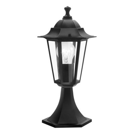 Eglo - Lampadaire extérieur 1xE27/60W noir IP44