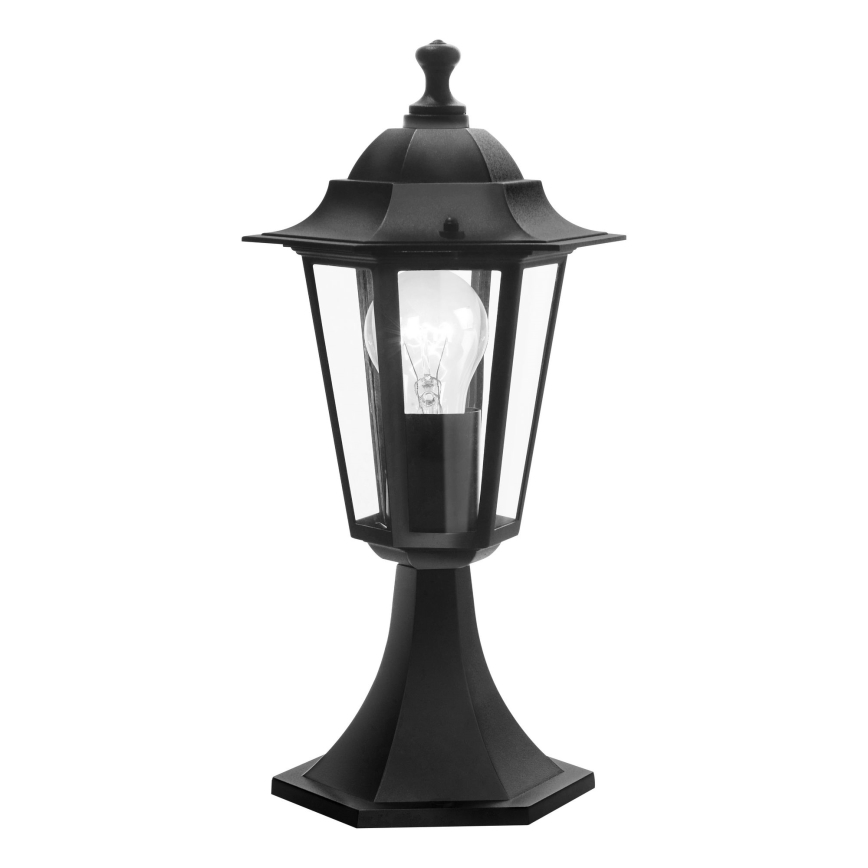 Eglo - Lampadaire extérieur 1xE27/60W noir IP44
