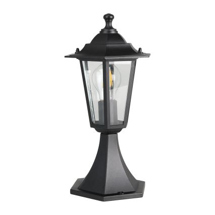 Eglo - Lampadaire extérieur 1xE27/60W noir IP44