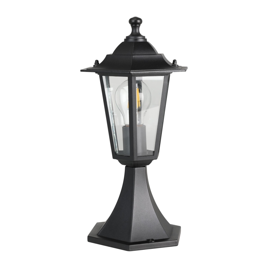 Eglo - Lampadaire extérieur 1xE27/60W noir IP44