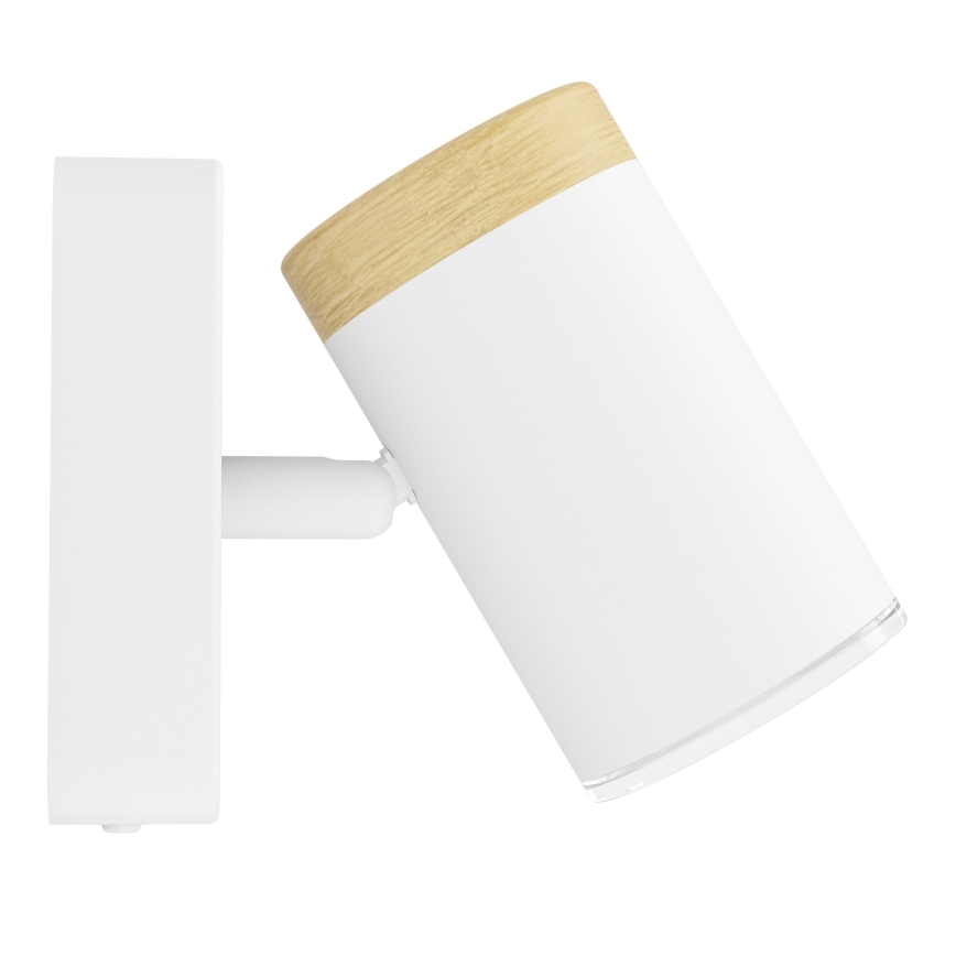 Eglo - Applique murale spot pour salle de bains 1xGU10/3W/230V IP44 blanc/beige