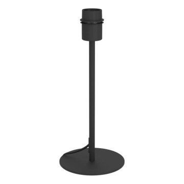 Eglo 300177 - Lampe de table CURITIBA 1xE27/40W/230V noire