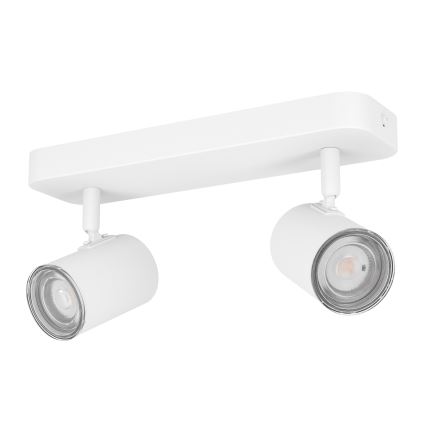 Eglo - Spot de salle de bains 2xGU10/5W/230V IP44 blanc