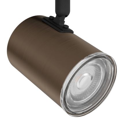 Eglo - Spot de salle de bains 3xGU10/5W/230V IP44 noir/marron
