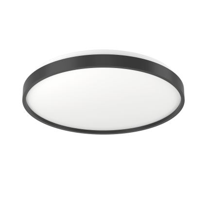 Eglo 300692- Plafonnier LED RGBW dimmable MOZONCILLO-Z LED/28,3W/230V 2700-6500K Ø 48,4 cm noir + télécommande