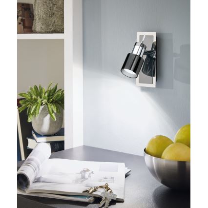 Eglo - Spot LED 1xGU10/5W/230V noir