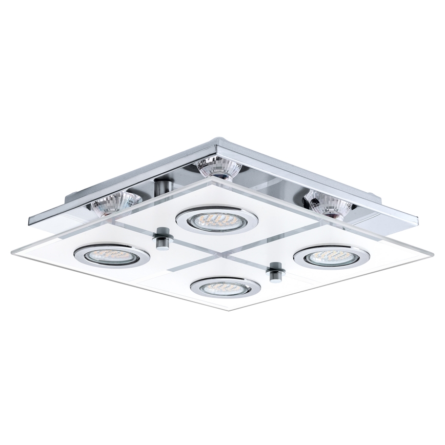 Eglo - Plafonnier LED 4xGU10/3W/230V