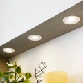 Eglo 31162 - Ensemble de 3 spots LED encastrés dimmables SARTIANO LED/3,5W/230V IP23 blancs