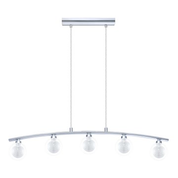 Eglo 31424 - Lustre avec fil ROSARNO 5xG9/33W/230V