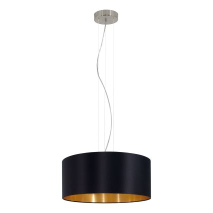 Eglo - Suspension filaire 3xE27/60W/230V