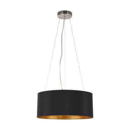 Eglo - Suspension filaire 3xE27/60W/230V