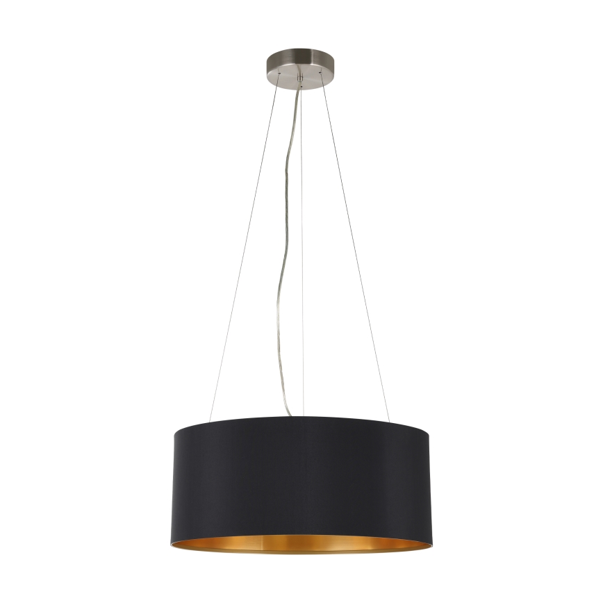 Eglo - Suspension filaire 3xE27/60W/230V