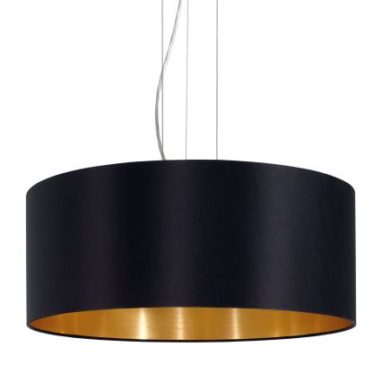 Eglo - Suspension filaire 3xE27/60W/230V
