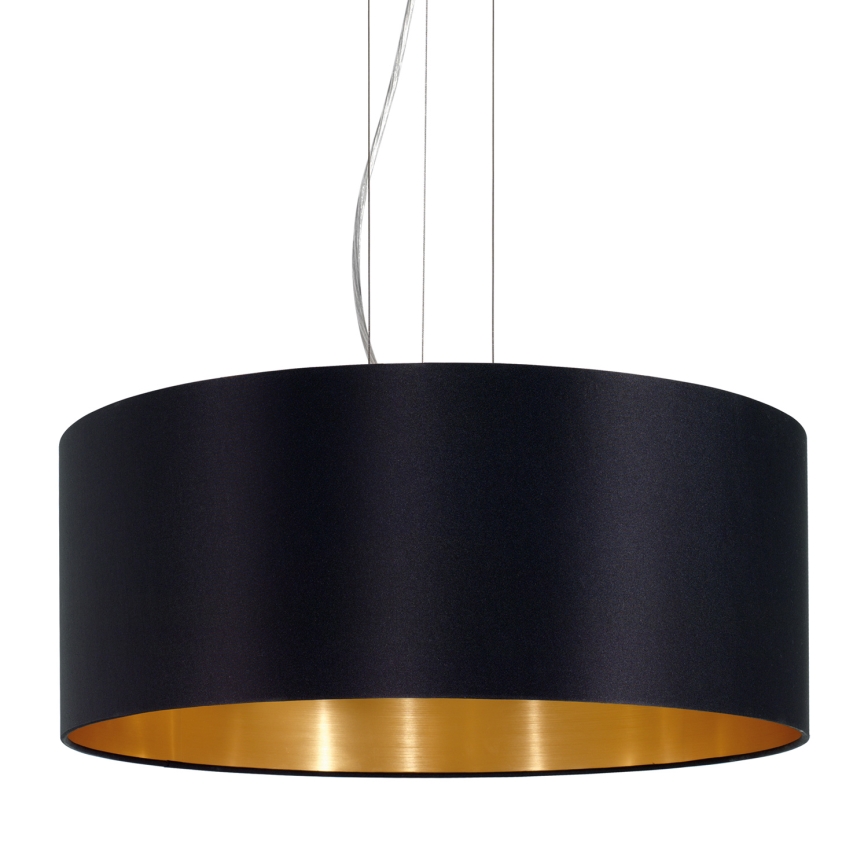 Eglo - Suspension filaire 3xE27/60W/230V