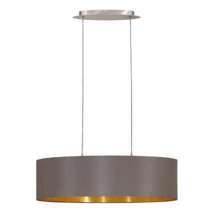 Eglo - Suspension filaire 2xE27/60W/230V