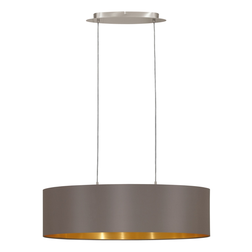 Eglo - Suspension filaire 2xE27/60W/230V