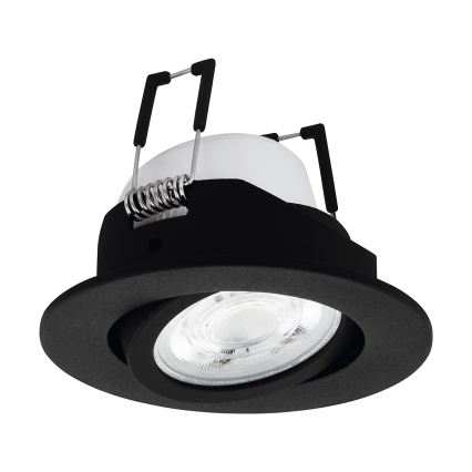Eglo 31695 - Spot encastrable RGBW à intensité variable SALICETO-Z LED/4,7W/230V 2700-6500K noir