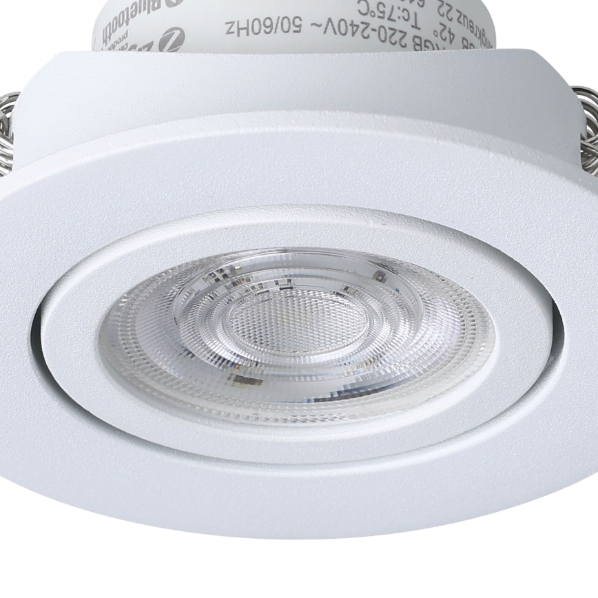 Eglo 31696 - Spot encastrable RGBW à intensité variable SALICETO-Z LED/4,7W/230V 2700-6500K blanc
