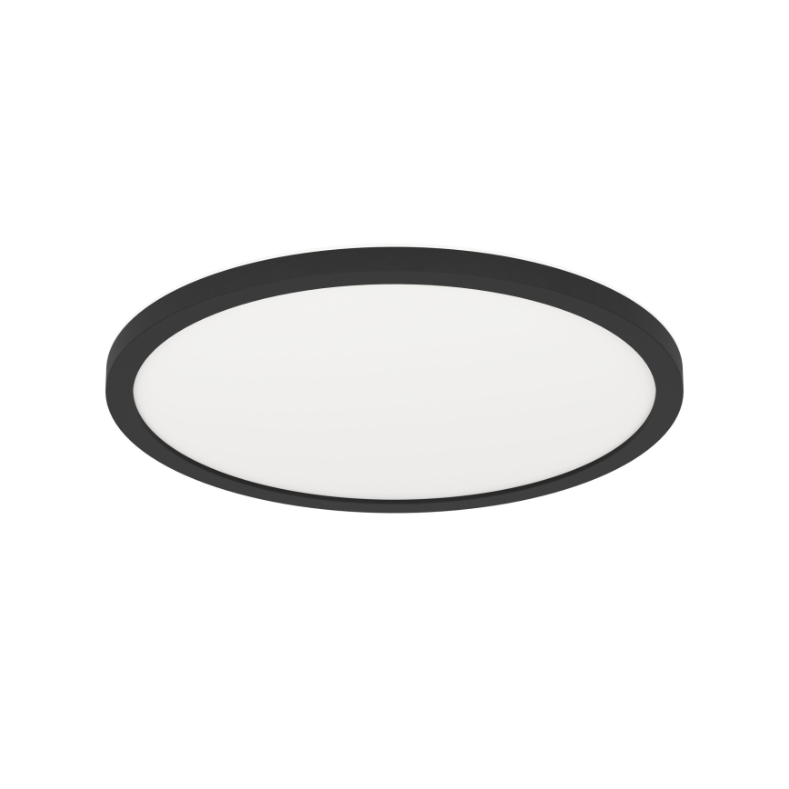 Eglo 31703 - Plafonnier LED RGBW dimmable ROVITO-Z LED/14,6W/230V 2700-6500K Ø 29,5 cm noir