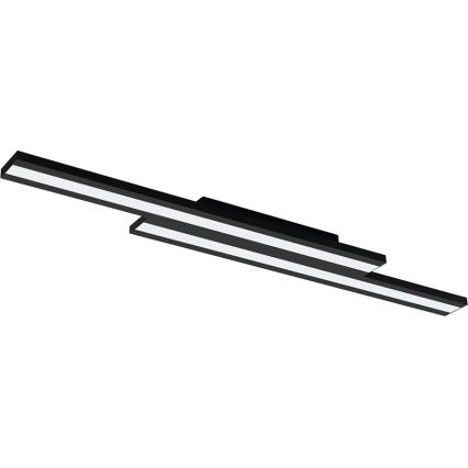 Eglo 31715 - Plafonier RGBW à intensité variable SALITERAS-Z LED/20,4W/230V 2700-6500K noir