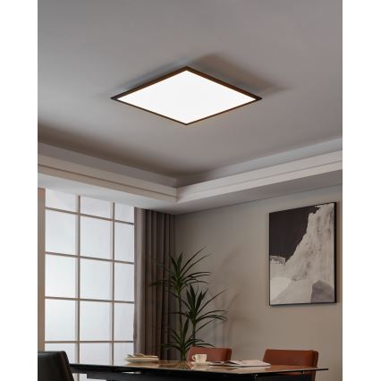 Eglo 31725 - Plafonnier à intensité variable SALOBRENA-Z LED/33W/230V 2700-6500K noir