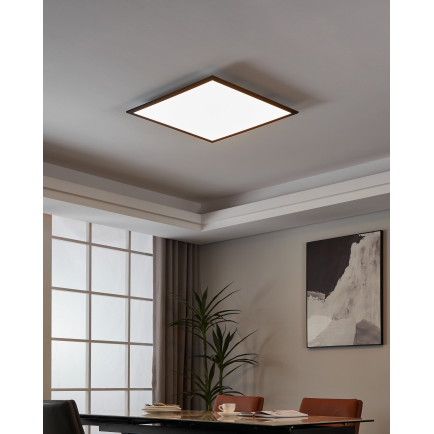 Eglo 31725 - Plafonnier à intensité variable SALOBRENA-Z LED/33W/230V 2700-6500K noir