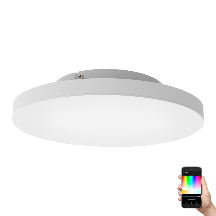 Eglo 31728 - Plafonier RGBW à intensité variable TURCONA-Z LED/22,4W/230V 2700-6500K blanc