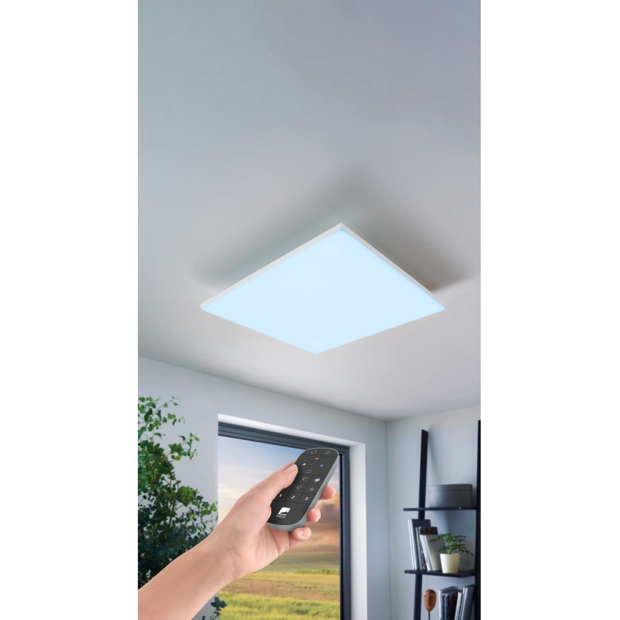 Eglo 31733 - Plafonier RGBW à intensité variable TURCONA-Z LED/32,4W/230V 2700-6500K blanc