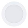 Eglo 31742 - Plafonnier encastré LED dimmable pour salle de bains FUEVA-Z LED/10,5W/230V 2700-6500K IP44 blanc Ø 16,5 cm