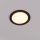 Eglo 31744 - Plafonnier encastré LED dimmable pour salle de bains FUEVA-Z LED/10,5W/230V 2700-6500K IP44 noir Ø 16,5 cm