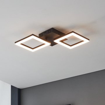 Eglo 31773 - Plafonnier à intensité variable PARANDAY-Z LED/15,5W/230V 3000-6500K noir