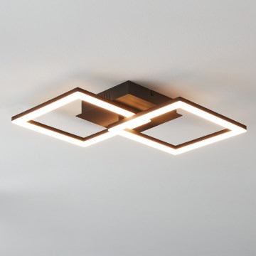 Eglo 31774 - Plafonnier à intensité variable PARANDAY-Z LED/21,5W/230V 3000-6500K noir