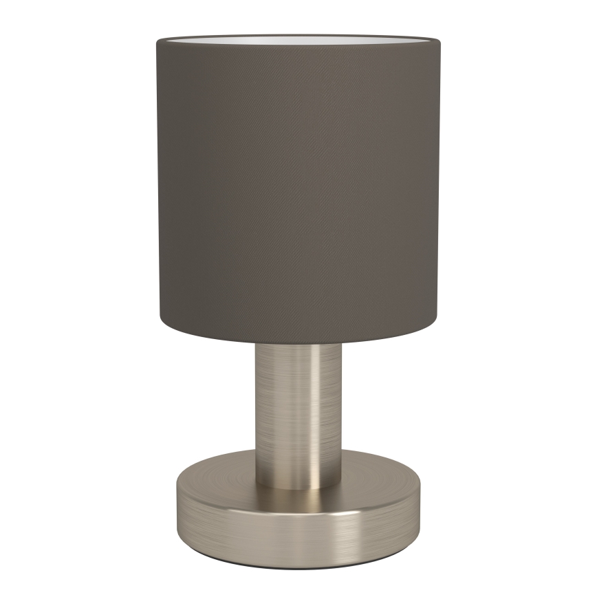 Eglo - Lampe de table 1xE14/40W/230V marron/chrome mat