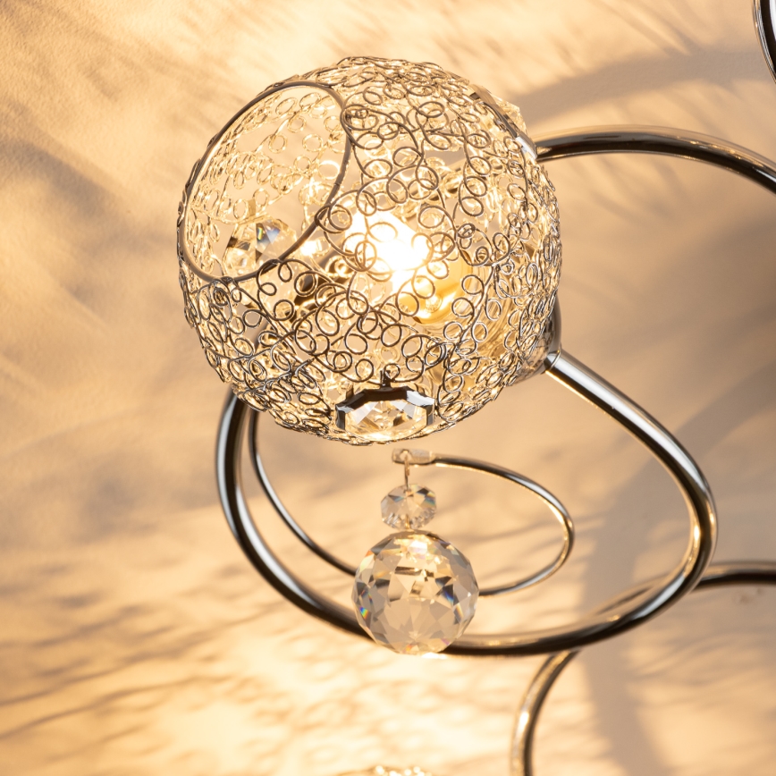 Eglo 32103 - Plafonnier LED VELAGO 5xG9/33W/230V chromé brillant