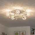 Eglo 32103 - Plafonnier VELAGO 5xG9/33W/230V chrome brillant