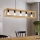 Eglo 32143 - Suspension sur câble BLACKCROWN 5xE27/40W/230V marron