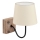 Eglo 32248 - Applique murale 1xE14/40W/230V marron/beige