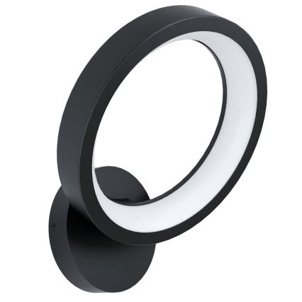 Eglo 32325 - Applique murale RGBW à intensité variable MARGHERA-C LED/16W/230V 2700-6500K noir