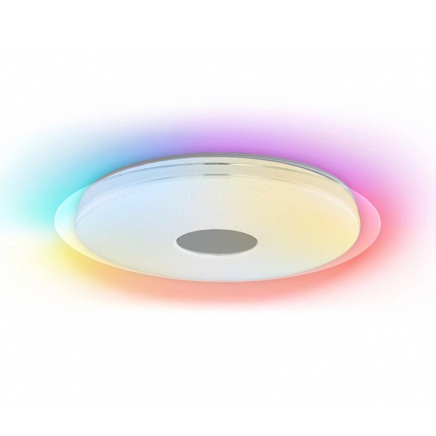 Eglo 32344 - Plafonnier LED dimmable RGBW LANCIANO-C LED/53W/230V 2700-6500K + télécommande