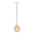 Eglo 32529 - Lustre avec fil YORTH 1xE27/60W/230V