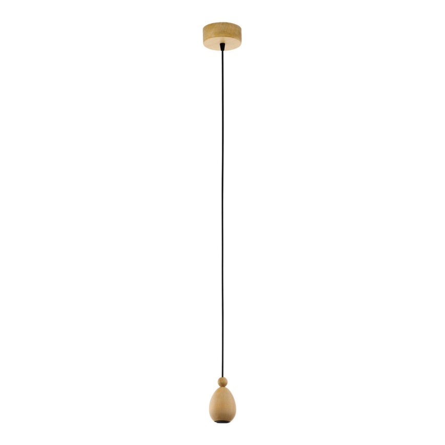 Eglo 32543 - Plafonnier YORTH 1xE27/60W/230V chêne