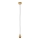 Eglo 32543 - Plafonnier YORTH 1xE27/60W/230V chêne