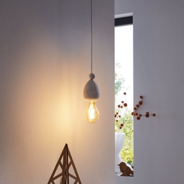 Eglo 32544 - Plafonnier YORTH 1xE27/60W/230V blanc