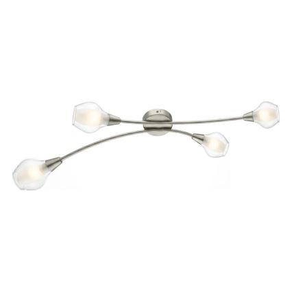 Eglo 32594 - Plafonnier ARNADO 4xG9/33W/230V chrome mat