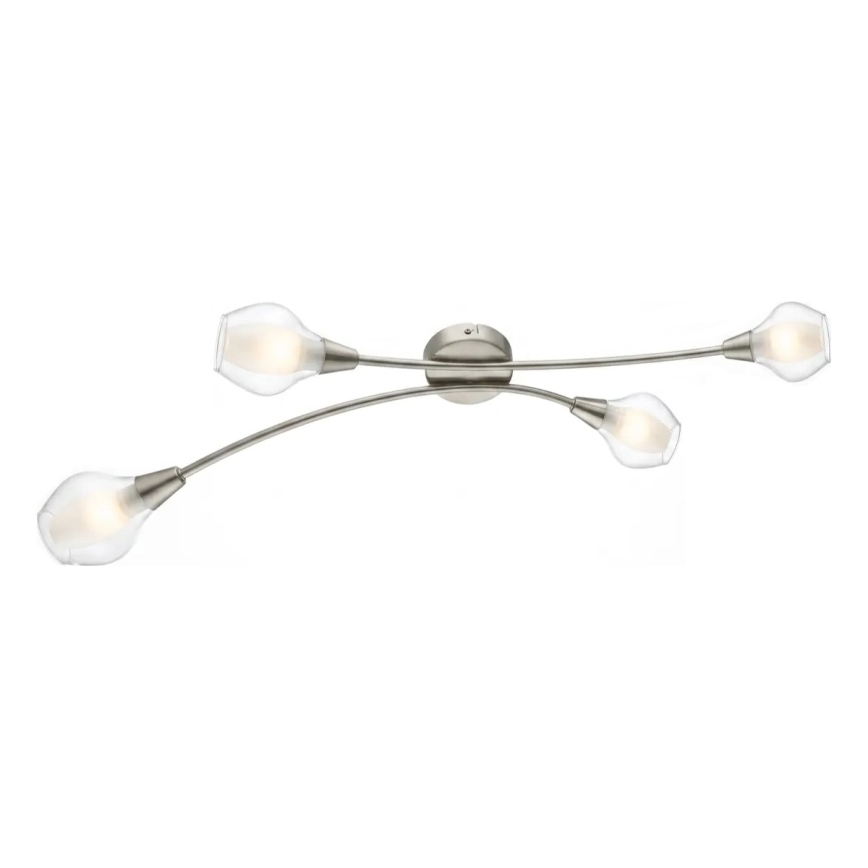 Eglo 32594 - Plafonnier ARNADO 4xG9/33W/230V chrome mat