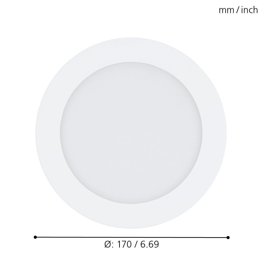 Eglo - Spot encastrable à intensité variable LED RGB FUEVA-C LED/10,5W/230V