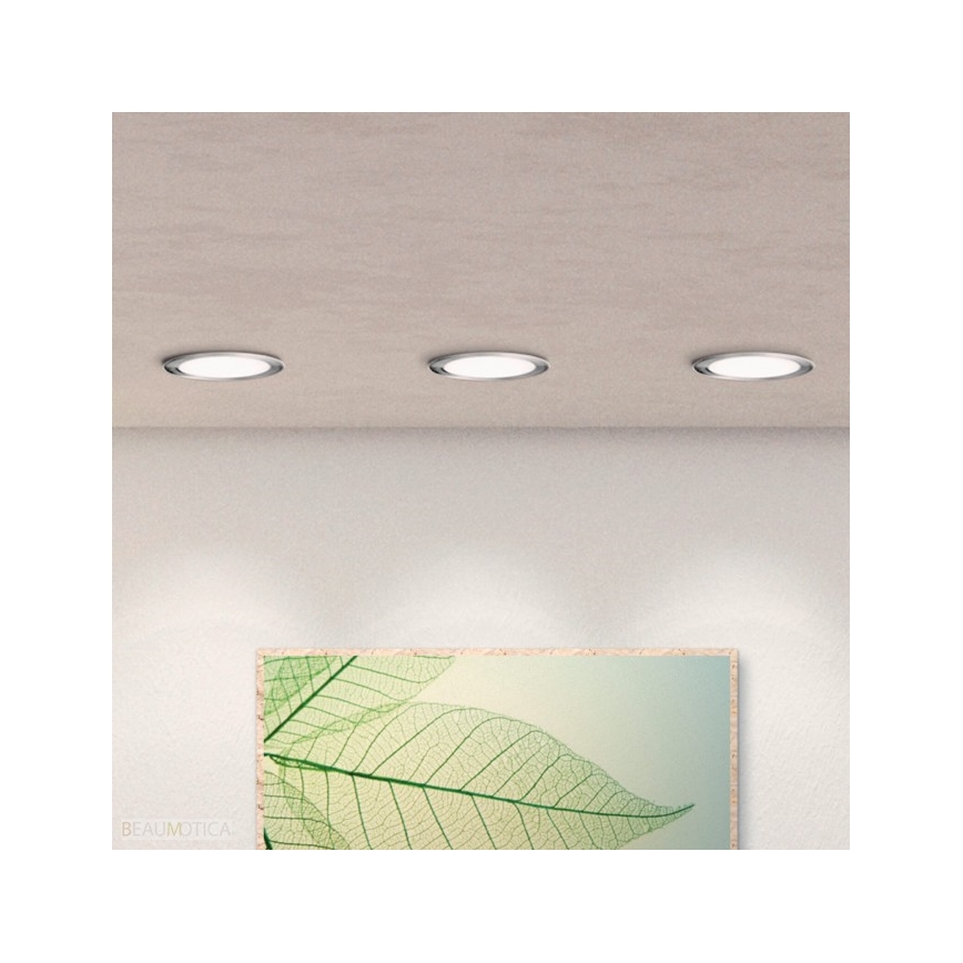 Eglo - Plafonnier encastré LED RGB dimmable FUEVA-C LED/10,5W/230V Ø 17 cm