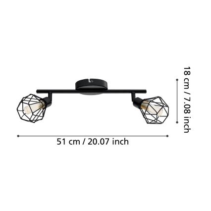 Eglo - Spot LED 2xG9/3W/230V