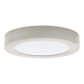 Eglo 32817 - Plafonnier LED dimmable FUEVA LED/21W/230V 3000-6500K Ø 30 cm chrome mat + télécommande
