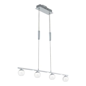 Eglo 32868 - Suspension LED sur câble BORRIOL 4xLED/4,5W/230V